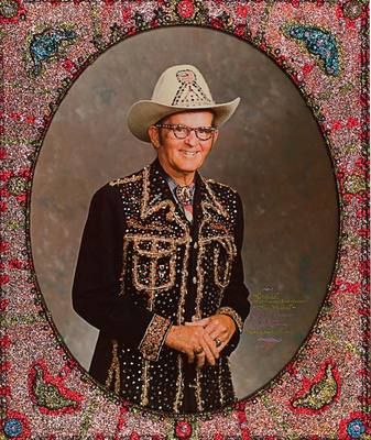 Rhinestone Cowboy, Outsider Artists, Space Cowboys, Albrecht Durer, Cowboy Outfits, Dentures, American Folk Art, Cowboy And Cowgirl, Colour Photograph