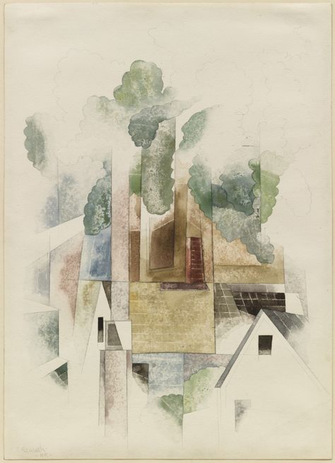 Charles Demuth, American Painters, Istoria Artei, Avant Garde Art, Urban Landscapes, Modern And Contemporary Art, Watercolor Artists, Watercolor On Paper, Water Painting