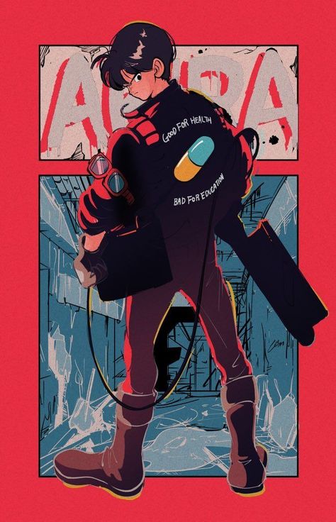 Akira Fanart, Akira Comics, Akira 1988, Web Face, Akira Kaneda, Akira Anime, Alphonse Elric, Seven Deadly Sins Anime, Dark Art Drawings