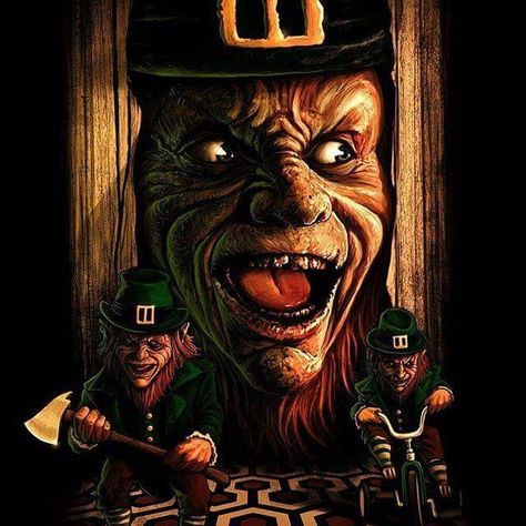 Horror Movie Art : Leprechaun 1993 by Samhain @ deviantart Leprechaun 1993, Evil Leprechaun, Leprechaun Movie, Horror Villians, Horror Movie Tattoos, Horror Drawing, Scary Movie Characters, Movie Artwork, Arte Alien