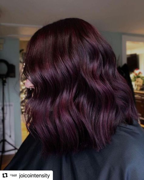 Cherry Cola Hair Color Formula Redken, Joico Color Intensity, Cherry Cola Hair Color, Crème Color, Hair Formulas, Cherry Cola Hair, Dark Cherry Red, Overlay Color, Joico Color