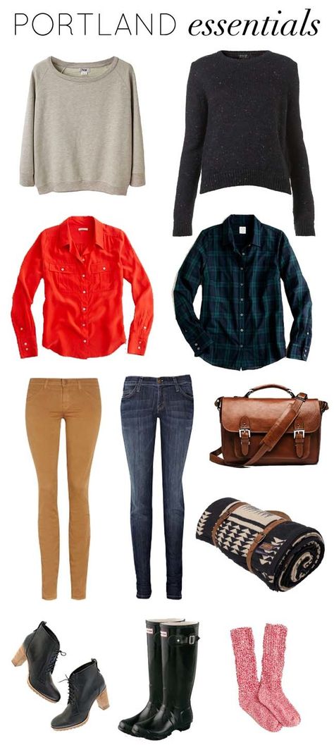 portland packing list What To Wear In Portland Oregon Fall, Portland Packing List, Portland Oregon Outfit, Oregon Outfits, Europe Packing, Portland Style, Weekend Packing, Cold Wear, Pack A Suitcase