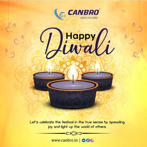 With the light of beautiful diyas and holy chants, may happiness and prosperity fill your life forever! Wishing you and your family a very happy and prosperous Diwali! Happy Diwali Team Canbro Healthcare #happydiwali #diwali2022 #indianfestivals #laxmipoojan #Festivaloflights #Indianculture #Happydeepawali2022 #Festivaloflove Diwali Happy, Indian Festivals, Happy Diwali, Lets Celebrate, Very Happy, Diwali, The Light, Light Up, Health Care