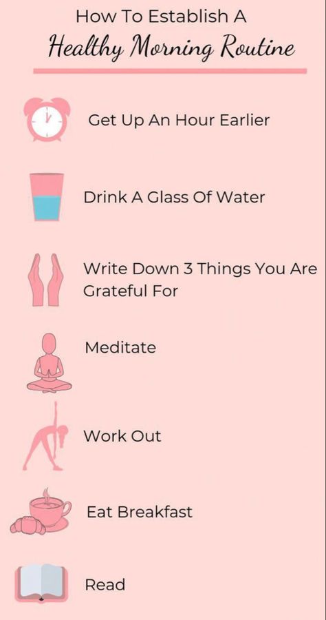 Use these hacks to improve your morning routine to help you become a more relaxed, productive person! Become More Productive, Healthy Morning Routine, Be More Productive, Planning Your Day, More Productive, Morning Workout, Self Improvement Tips, Morning Routine, How To Stay Healthy