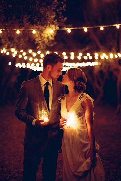 After Dark: 50 Gorgeous Nighttime Wedding Photos Romantic Night Wedding, Wedding Pics, Night Wedding Photography, Night Wedding Photos, Candle Lit Wedding, Night Time Wedding, Romantic Candlelight, Wedding Night, 인물 사진