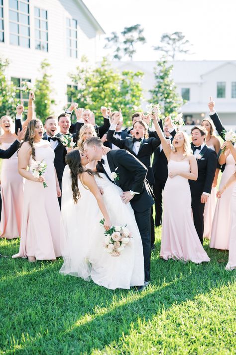 Photo - Hayden Jordan Pink Wedding Mood Board, Light Pink Wedding Theme, Pink Wedding Party, Bridesmaid Color Scheme, Delta Dawn, Bridal Parties Colors, Party Colors, Light Pink Wedding, Pink Wedding Theme