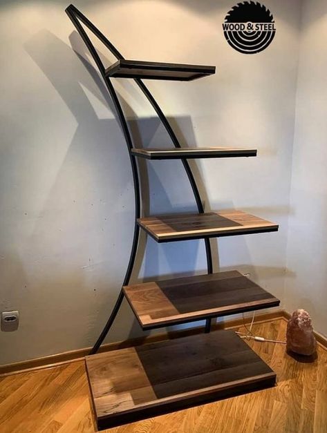 Iron Furniture Design, Steel Furniture Design, Teak Wood Furniture, Wood Table Design, Interior Design Games, Steel Shelving, Industrial Design Furniture, Metal Furniture Design, Living Room Shelves