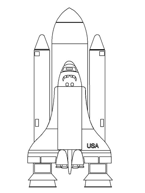 Ultimate Space Pictures, Clipart & Posters Rocket Coloring Sheet, Printable Rocket Ship, Space Baby Quilt, Space Inquiry, Printable Rocket, Toddler Projects, Brownie Ideas, Nasa Rocket, Popular Coloring Pages