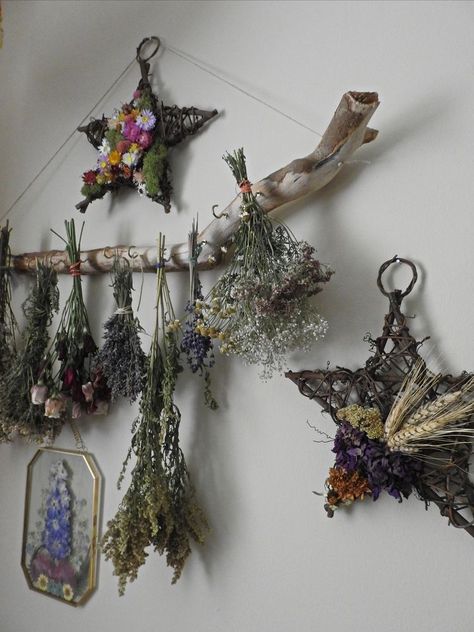 Witchy Room, Witch Room, Pagan Decor, Wiccan Decor, Pagan Crafts, Magia Das Ervas, Witch Diy, Witchy Crafts, Witchy Decor