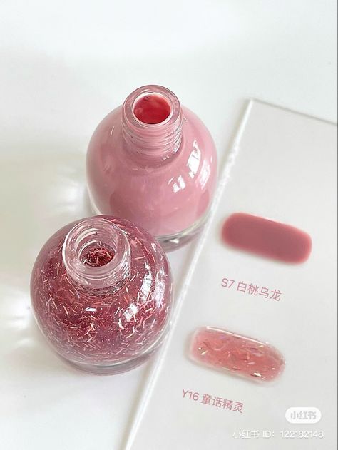 #douyin#ulzzang#korean#chinese#cute#aesthetic#nail#nailideas#nails#nailinspiration Chinese Nail Polish, Nail Care Products Aesthetic, Aesthetic Nail Polish, Wax Roller, Cute Iphone Wallpaper Tumblr, Nail Aesthetic, 2024 Board, Aesthetic Nail, Makeup Nails Designs