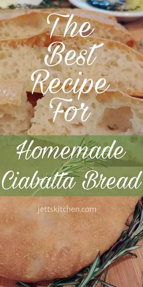 Chibatta Bread Recipe, Ciabatta Recipe, Homemade Ciabatta, Homemade Ciabatta Bread, Ciabatta Bread Recipe, Ciabatta Rolls, Making Dough, Milk Bread Recipe, Bread Maker Recipes