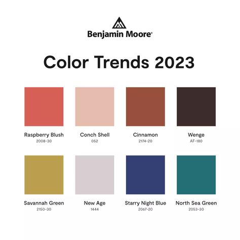 Shingle Colors, Trending Paint Colors, 2023 Color, Color Personality, Benjamin Moore Colors, Benjamin Moore Paint, Rustic Colors, Color Of The Year, Benjamin Moore