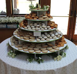 Instead Of Wedding Cake, Cookie Table Wedding, Cake Alternatives, Spring Wedding Outfit, Dessert Stands, Sweet Display, Cookie Display, Wedding Cake Images, Wedding Cake Prices