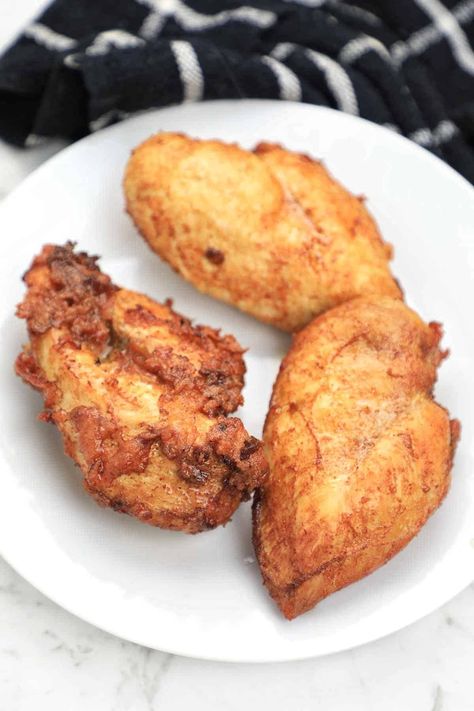 Fried Boneless Chicken Breast, Pan Fried Chicken Wings, Deep Fried Chicken Breast, Crispy Fried Chicken Breast, Fried Chicken Breast Recipe, Quick Chicken Breast Recipes, Deep Fried Chicken, Easy Fried Chicken, Perfect Fried Chicken