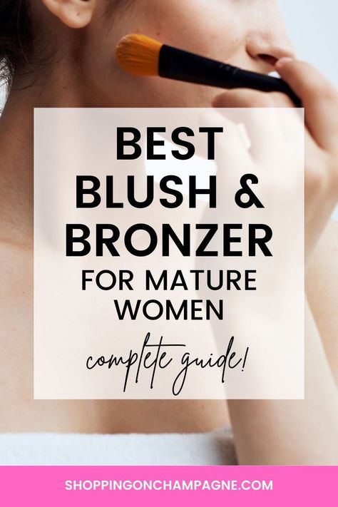 When it comes to blush and bronzer for mature skin and women over 50, the right products and application techniques can make all the difference. In this post, we’ll do a deep dive into these products, from the best drugstore finds to the ideal tools for application, and discover how to master the art of applying blush and bronzer for mature skin. Bronzer For Fair Skin, Applying Blush, How To Apply Bronzer, Blush Application, Dewy Foundation, Best Bronzer, Skin Undertones, How To Apply Blush, Simple Skincare Routine