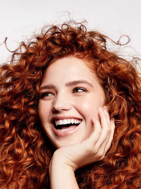 Hair Beauty Photography, Bree Kish, Milk Model Management, Red Curly Hair, Natural Models, Hair Photography, Beauty Photoshoot, Wilhelmina Models, Beauty Shoot