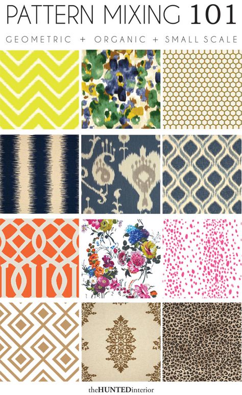 pattern mixing 101 from the hunted interior! Rugs Pattern, Hunted Interior, Chinoiserie Chic, Decoration Inspiration, Pattern Mixing, Interior Design Tips, My New Room, Handmade Home, Different Patterns