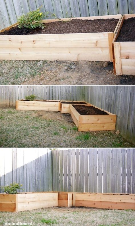 how to build a garden box - DIY garden boxes Vegetable Garden Boxes, Build A Garden, Garden Boxes Diy, Garden Boxes Raised, Vegetable Garden Raised Beds, Diy Raised Garden, Raised Garden Beds Diy, Garden Boxes, Garden Bed