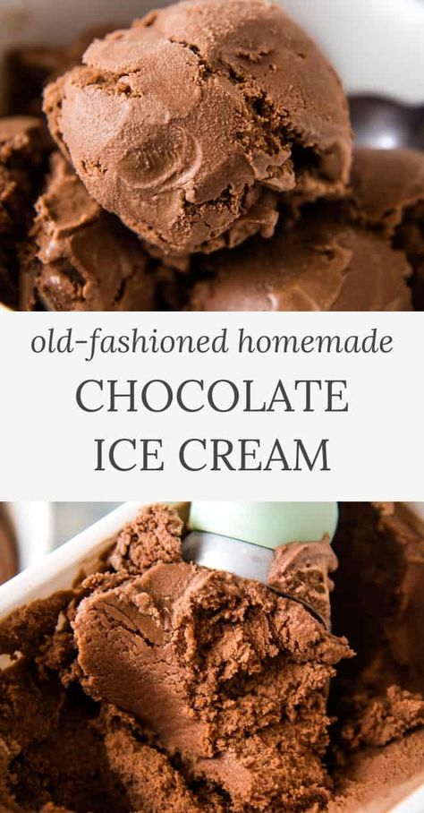 Ice Cream No Eggs, Homemade Ice Cream Maker, Homemade Ice Cream Recipes Machine, Kitchen Aid Ice Cream, Homemade Chocolate Ice Cream, Best Homemade Ice Cream, Ice Cream Recipes Machine, Easy Homemade Ice Cream, Cuisinart Ice Cream