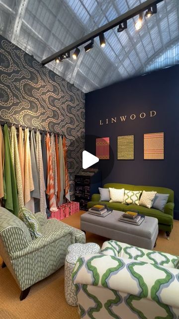 Linwood Fabrics, Wallpapers & Cushions on Instagram: "What a fantastic first few days we’ve had at @decorex_international It’s lovely to see so many familiar faces and to meet new friends at the Linwood stand. Do come and say hello! We are located at stand C34. Roll on day 3...
 
Armchairs/sofas: @sofadotcom; seagrass: @crucialtrading 
 
#linwoodfabric #decorex #decorex2024 #tradeshow" Linwood Fabrics, Meet New Friends, Meeting New Friends, Roll On, Trade Show, New Friends, Say Hello, Cushions, Wallpapers