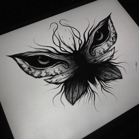 Jewel Moth Tattoo, Scary Butterfly Tattoo, Gothic Butterfly Tattoo, Dark Butterfly Tattoo, Tattoo Crane, Moth Tattoo, Gothic Tattoo, Dark Art Tattoo, Tattoo Style Drawings