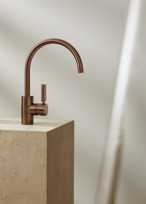 The devil is in the detail with our NEW Astra Walker Knurled Icon + Lever tapware collection. The most recent addition to our Icon family. Fine knurl detailing creates a striking surface on the Knurled Icon + Lever handles. Shop the full range on our website now! Bronze Tapware, Copper Tapware, Astra Walker, Walker Design, Bronze Kitchen, Outdoor Bbq Kitchen, Copper Handles, Bbq Kitchen, Bath Mixer