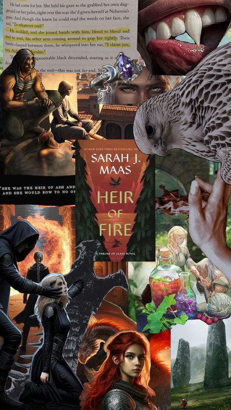 Heir of Fire by Sarah J Maas Aelin And Rowan Heir Of Fire, Throne Of Glass Heir Of Fire, Heir Of Fire Characters, Heir Of Fire Aesthetic, Rowan And Aelin Heir Of Fire, Heir Of Fire Rowan, Rowan Heir Of Fire, Heir Of Fire Fan Art, Queen Of Fire