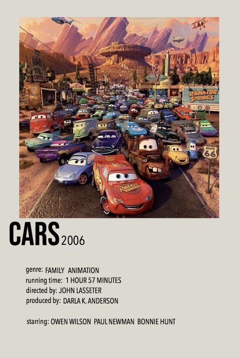 Cars Pixar Poster, Cars Minimalist Poster, Cars Polaroid Poster, Disney Animated Movie Posters, Cars Movie Poster, برق بنزين, Pixar Poster, Cars 2006, Animated Movie Posters