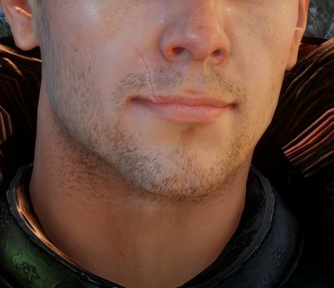 That lip scar though Facial Scars, Monster Hunter Series, Face Aesthetic, Upper Lip, Co Parenting, Mass Effect, Dragon Age, Man Crush, Lose Belly