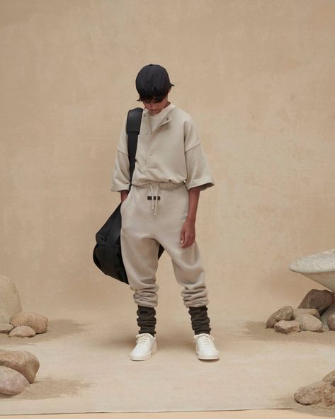 Lookbook | ESSENTIALS Fall 2022 | Fear of God Gauntlet Gray, Style For Fall, September 28th, Kids Tank Tops, Relaxed Trousers, Running Vest, Fear Of God Essentials, Knit Bottom, Fall Essentials