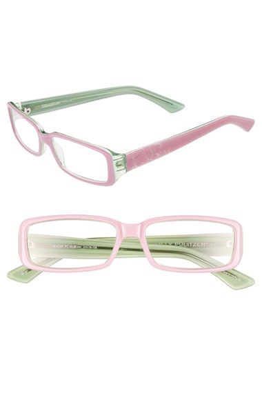 Pink and green eyeglass frames Glasses Inspiration, 일본 패션, نظارات شمسية, Cute Glasses, Fashion Eye Glasses, Everything Pink, 가을 패션, Mode Vintage, الرسومات اللطيفة