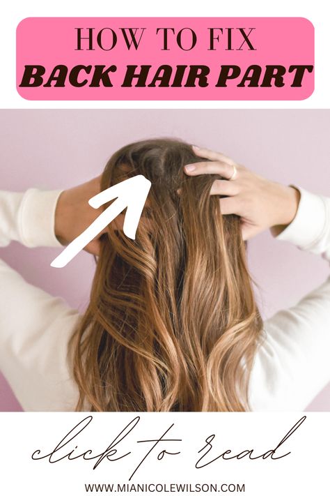 how to fix hair part in back Hair Cowlick, Bangs With A Cowlick, Cowlick Hair, Cowlick Hairstyles, Style Bangs, Parting Hair, Teased Hair, Hair Fixing, Grey Hair Styles For Women