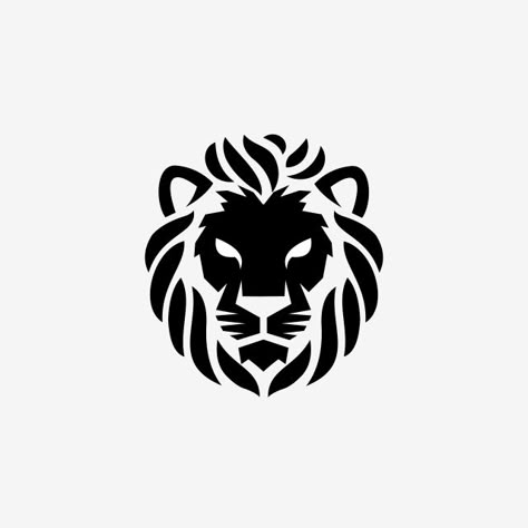 Black And White Lion, White Lion, Wild Animal, The Head, Lion King, A Black, Lion, Black And White, White