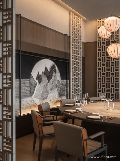 Chinese Restaurant Design Modern, Modern Chinese Restaurant Interior, Chinese Restaurant Interior Design, Resturant Interior Design, Restaurant Interior Design Modern, Chinese Restaurant Interior, Chinese Restaurant Design, Modern Chinese Restaurant, Modern Chinese Interior