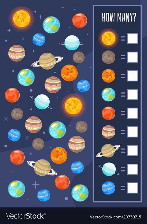 Space Games For Kids Activities, Space Board Game, Space Games For Kids, Vertical Composition, Game For Preschool, Space Activities For Kids, Board Game Template, Space For Kids, Solar System Crafts