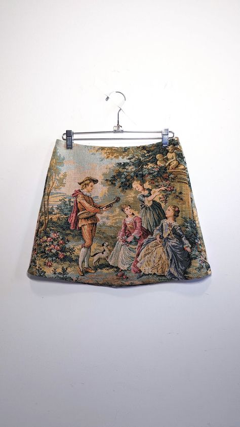 Tapestry Skirt, Floral Upholstery Fabric, French Tapestry, Ballet Pointe Shoes, Floral Upholstery, Vintage Tapestry, Floral Tapestry, Mandolin, Natural Soap