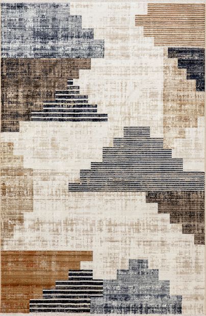 Meadows Tani Vintage Blocks Beige Rug Kitchen Navy, Comfy Bedroom, Area Rug For Living Room, Turkey Design, Southwestern Design, Navy Rug, Rugs Usa, Living Room Flooring, Rug For Living Room