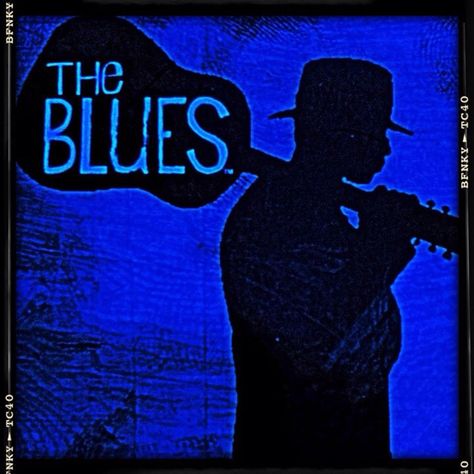 Blues Posters Music, Blues Rock Aesthetic, Rhythm And Blues Music Aesthetic, Blues Aesthetics Music, Blues Music Aesthetic, Blues Album Covers, Blue Music Aesthetic, 1910 Aesthetic, Blues Music Art