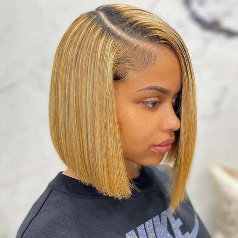 30 Marvelous Weave Hairstyles to Try in 2021 - Hair Adviser Quick Weave Bobs For Black Women Side Part, Bob Sew In Weave With Closure Side Part, Short Bob Sew In Weave With Closure, Fixing Weavon Hairstyles, Side Part Bob Weave Sew Ins, Fixing Hairstyles, Bob Sew In Weave With Closure, Short Bob Sew In, Weavon Styles