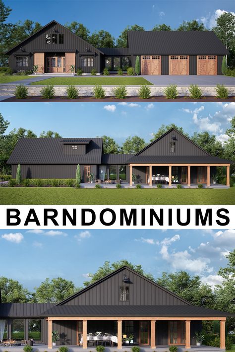 barndominium Metal Building House Plans, Barn Homes Floor Plans, Barndominium Plans, Barn House Design, Shop Barndominium, Pole Barn House Plans, Bedroom Barndominium, Barn Style House Plans, Car Tent