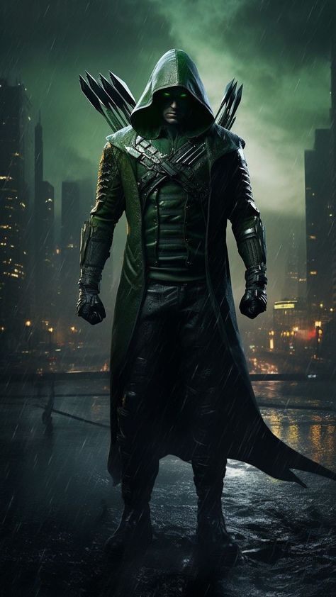 Green Arrow Concept Art, Arrow Concept Art, Green Arrow Wallpaper, Green Assassin, Arrow Artwork, Green Lantern Green Arrow, Iron Man Pictures, Doctor Strange Art, League Of Assassins