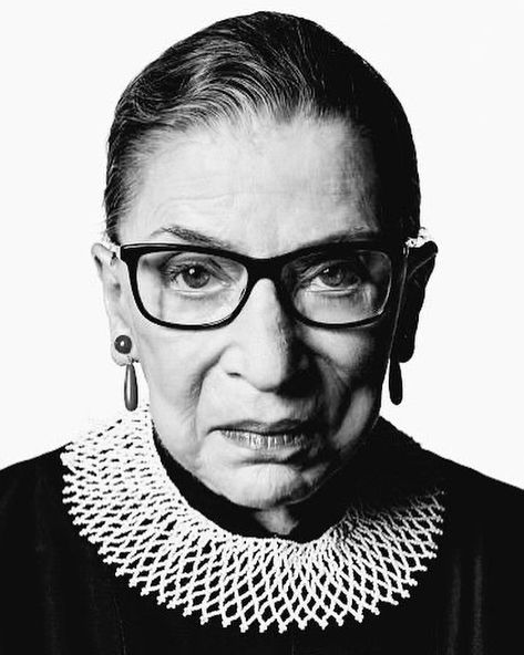 343 Likes, 7 Comments - Rue (@ruemagazine) on Instagram: ““Real change, enduring change, happens one step at a time." // Thank you, RBG, for all of the steps…” I Dissent, Justice Ruth Bader Ginsburg, Notorious Rbg, Ruth Bader Ginsburg, Giving Birth, Badass Women, Great Women, Black And White Portraits, Iconic Women