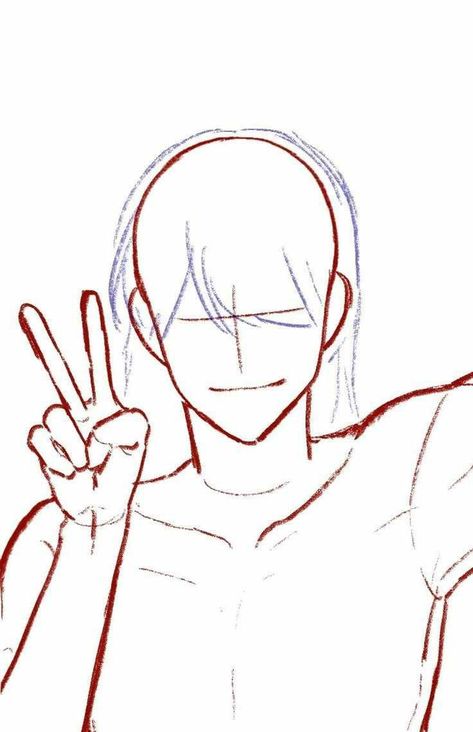 Peace Hands Reference, Peace Sign Base Drawing, Drawing Poses Peace Sign, Peace Hand Drawing Reference, Anime Base Peace Sign, Peace Sign Pose Reference Male, Piece Sign Pose Reference, Peace Pose Drawing, Drawing Reference Poses Peace Sign