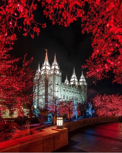 Houses of the Lord on Instagram: “📸 @temple.photos 📌Salt Lake City Utah LDS Temple ———————————————————— “The account of the first Christmas in the Book of Mormon helps us to…” Lds Spiritual Thought, Cedar City Temple, Rexburg Temple, Brigham City Temple, St George Temple, Slc Temple, Payson Temple, Lds Temple Pictures, Later Day Saints