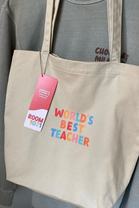 Tote Bag Business, Best Tote Bags, Branding Tools, Eco Tote Bag, Custom Tote Bags, Kids On The Block, Bag Packaging, Custom Packaging, Best Teacher