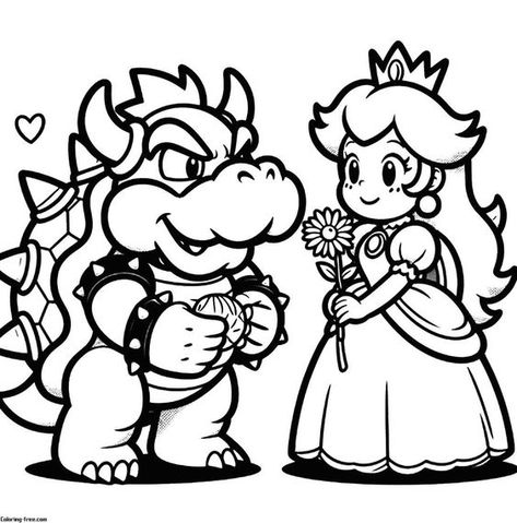 20 Princess Peach Coloring Pages (Free Unique Printables) Coloring pages #coloringpages Coloring books #coloringbooks Coloring pages for kids #coloringpagesforkids Coloring pages for kids princess #coloringpagesforkidsprincess 1.378 Princess Peach Coloring Page, Princess Coloring Sheets, Mario And Princess Peach, Peach Mario, Beautiful Coloring Pages, Nintendo Princess, Disney Princess Coloring Pages, Mario Coloring Pages, Tattoo Practice