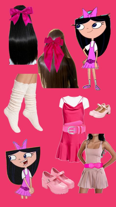 Stacy Phineas And Ferb Costume, Isabella Costume Phineas And Ferb, Isabella And Phineas Costume, Finneas And Ferb Costume, One Person Costume, Phineas And Isabella Costume, Isabella And Phineas, Isabella Phineas And Ferb, Vanessa Costume