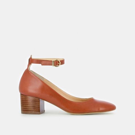 Thick Heels Pumps, Orange Brick, Mary Jane High Heels, T Bar Shoes, Leather Boots Heels, Womens Mary Janes, Your Gorgeous, Mary Jane Heels, Jane Shoes