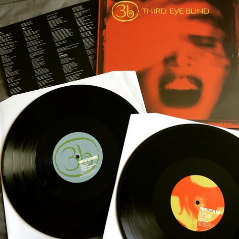 Third Eye Blind, self titled, 1997. So happy to finally have this in my collection! Blind Aesthetic, Third Eye Blind Tattoo, Third Eye Blind Aesthetic, Third Eye Blind Poster, Third Eye Blind Album Cover, Third Eye Kingdom, Third Man Records, Shirt Images, Vinyl Inspiration