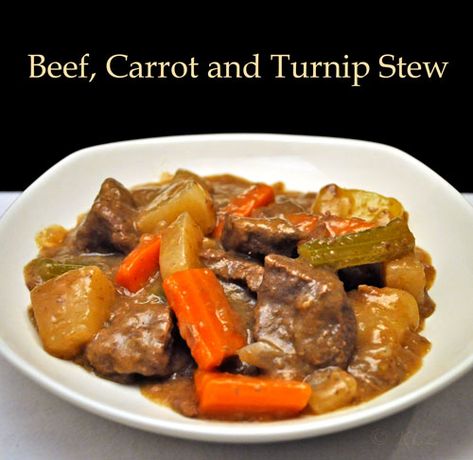 Beef And Turnip Stew, Turnip Stew Recipes, Turnip Soup Recipes, Beef Stew With Turnips, Beef Barely Soup, Turnip Stew, Dinner With Leftovers, Stew Healthy, Best Beef Stew Recipe